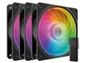 Mobius 120P ARGB 3-Pack Fan Kit MFZ-M2DN-243P2-R1 [ブラック]