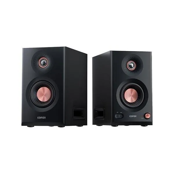 【長期保証付】プリンストン(Princeton) ED-MR5-BK ブラック Edifier 2.0モニタースピーカーシステム