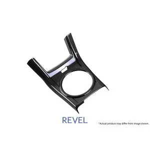 【USA在庫あり】 Revel GT ドライカーボン Shifter Panel Cover 15-18 スバル WRX/STI - 1 Piece rvl1TR4GT0AS20 HD店