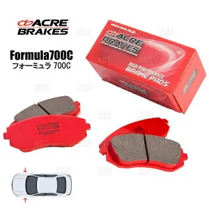 ACRE アクレ フォーミュラ 700C (フロント) レガシィB4/ツーリングワゴン BL5/BL9/BLE/BP5/BPE 03/5～09/5 (656-F700C