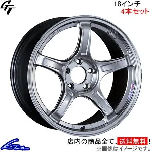 カローラクロス ZSG10 ZVG11 アルミホイール SSR GT X03【18×7.5J 5-114 INSET48 シルバー】TANABE タナベ 18インチ 5穴 114.3 +48 インセット48 COROLLA CROSS 車用ホイール 1本 4本セット 1台分 一台分 1枚 4枚【店