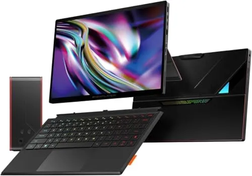 WEELIAO OneXPlayer Super X ゲーミングタブレット AMD Ryzen AI Max 395 CPU 8060S GPU 14インチ 120Hz OLED 液体冷却 磁気キーボード (Max+ 395 64G+1TB)