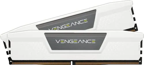 CORSAIR DDR5-5600MHz デスクトップPC用メモリ VENGEANCE DDR5シリーズ (PC5-44800) Intel XMP メモリキット 32GB ホワイト [16GB×2枚] CMK32GX5M2B5600C40W