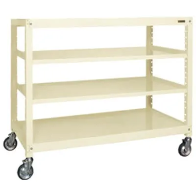 サカエ キャスターラックRK型 幅1500×奥行600×高さ1350mm RKCN-5624I