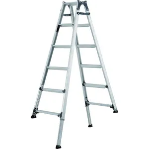 アルインコ 【別途送料】 アルインコ 伸縮脚付きはしご兼用脚立（踏ざん幅60mm・各脚441mm伸縮） PRT150FX [79-239485]