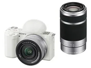 ★ソニー / SONY VLOGCAM ZV-E10X ダブルズームレンズキット [ホワイト]【デジタル一眼カメラ】【送料無料】