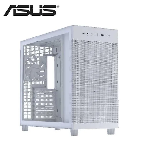 ASUS｜エイスース ASUS PRIME AP303 TG シリーズ ATXマザーボード対応 強化ガラスパネル 採用 PCケース (ホワイト) PRIME AP303 TG WHITE 返品種別B