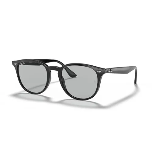 Ray-Ban (レイバン) サングラス RB4259F SHINY BLACK WITH LIGHT GREY LENS アジアンフィット 軽量