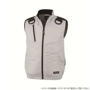 ジーベック(XEBEC) XE98104 空調服遮熱ハーネスベスト シルバーグレー LL【同梱・代引き不可】