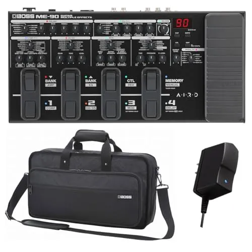 BOSS/ME-90 Guitar Multiple Effects マルチエフェクター ME90[純正キャリングケース(CB-BM-M) +純正アダプター(PSA-100S2)同時購入セット]