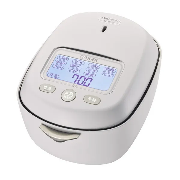 TIGER JRX-S060-WS ミストホワイト 土鍋ご泡火炊き [圧力IH炊飯器 (3.5合炊き)]