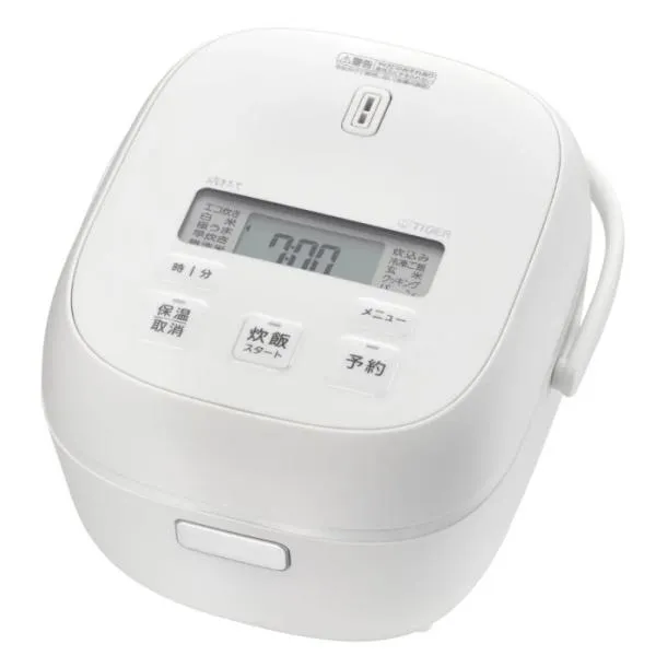 タイガー 3合炊き マイコンジャー炊飯器 炊きたて JBS-G055-WM マットホワイト 土鍋コート特厚釜