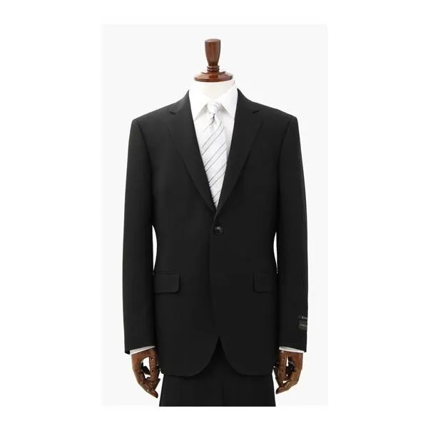 スリーシーズン用 ブラック系 【シングル】スタンダードフォーマル CHRISTIAN ORANI BLACK LABEL