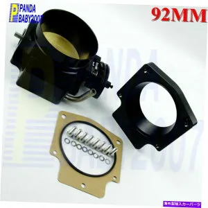 Throttle Body GM Gen LS1 LS2 LS6 LS3 LS LS7 SX LSスロットルボディハイフロー92mm 3.6 アダプターBK GM GEN LS1 LS2 LS6 LS3 LS LS7 SX LS THROTTLE BODY HIGH FLOW 92mm 3.6 ADAPTER BK【並行輸入品】