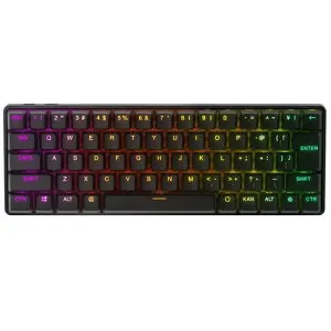 Apex Pro Mini Wireless JP [64829J] 有線/USB無線/Bluetooth 日本語配列 ミニサイズ(60%) ゲーミングキーボード OmniPoint 2.0スイッチ