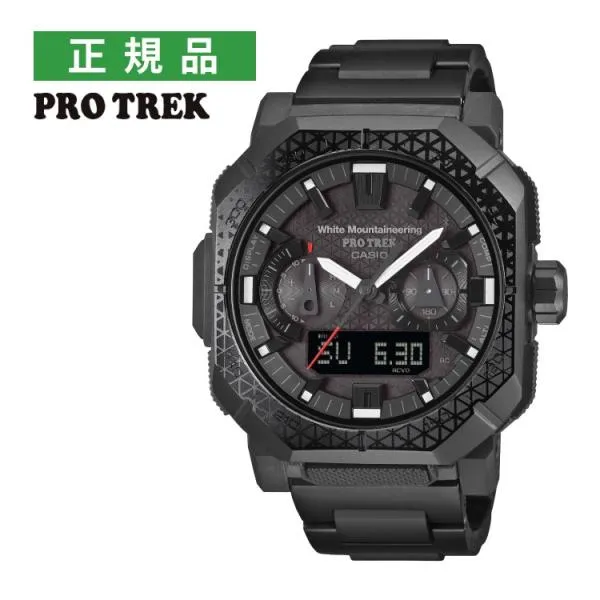 カシオ プロトレック 腕時計 クライマーライン White Mountaineering コラボ 限定 メンズ 国内正規品 PRW-B1000WM-1JR