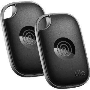 タイル Tile RE-61012-AP ブラック Life360 Tile Pro 2024 2個パック/電池交 RE61012AP