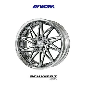 トヨタ TOYOTA プリウス PRIUS 60系【送料無料・4本セット】 WORK ワーク SCHWERT SG1 シュヴァート・エスジーワン 20x8.0J +50 5H114.3 グリミットシルバー (GTS)