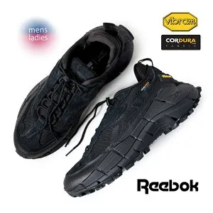 【15時までのご注文で即日発送！！】REEBOK リーボック ジグキネティカ2.5 エッジ スニーカー ZIG KINETICA 2.5 EDGE BLACK/GREY ( 国内正規品 ブラック 黒 メンズ レディース トリプルブラック 100254702 )