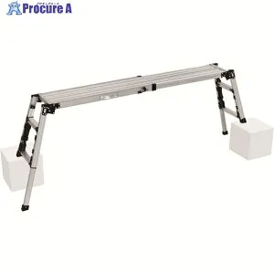 PiCa 四脚アジャスト式足場台 上部操作タイプ“スタッピー” DXP-S86LA 1台 ■▼201-4298