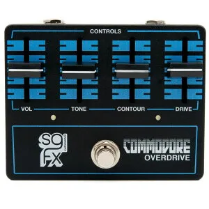 SolidGoldFX COMMODORE -Overdrive-新品 オーバードライブ[ソリッドゴールドエフエックス][コモドール][Effector,エフェクター]
