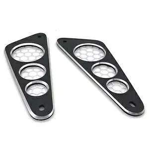 2x ブラックリアパネルガードフレームカバープレートプロテクターヤマハ XSR155 2019-22 2x Black Rear Panel Guards Frame Cover Plate Protector For YAMAHA XSR155 2019-22 【並行輸入品】