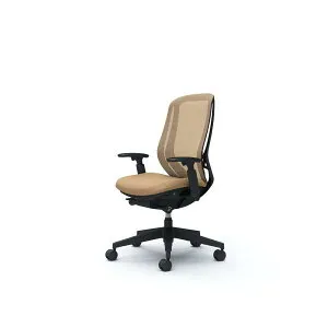 オカムラ デスクチェア シルフィー Sylphy C685XR-FMP7BEハイバック メッシュアジャスト肘 樹脂脚BKフレーム?(配送員設置)