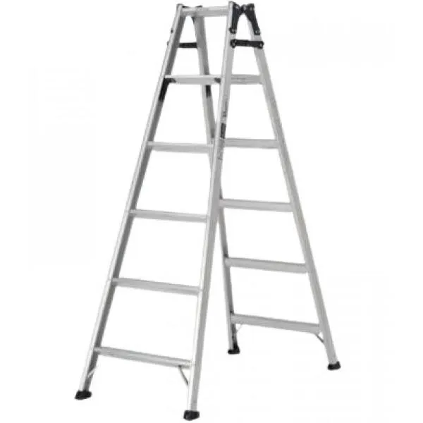 【I】ALINCO アルインコ はしご兼用脚立 脚立高さ141cm MXB-150FS 耐荷重130kg アルミ 【代引不可/北海道・沖縄・離島不可】