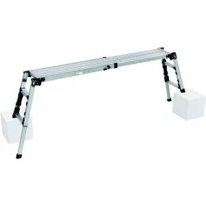 【別途送料あり】ピカコーポレイション（PiCa） 四脚アジャスト式足場台 上部操作タイプ“スタッピー” 【品番：DXP-S86LA】