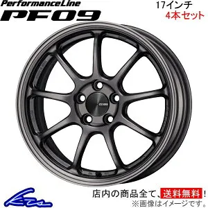 スイフトスポーツ ZC33S アルミホイール エンケイ パフォーマンスライン PF09【17×7J 5-114 INSET45】ENKEI PerformanceLine 17インチ 5穴 114.3 +45 インセット45 SWIFT Sport 車用ホイール 1本 4本セット 1台分 一