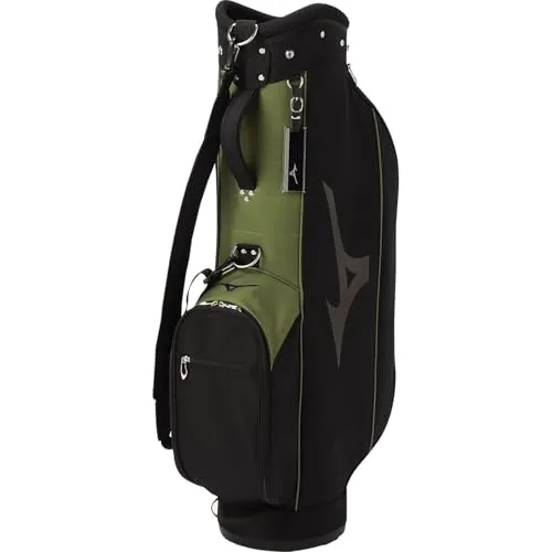 MIZUNO(ミズノ) ゴルフ キャディバッグ NX.1 メンズ ブラック×グリーン 5LJC2321