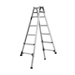 伸縮脚付はしご兼用脚立立 天板高さ:1m88cm ～ 2m18cm 折畳式 伸縮構造 PRW-210FX アルインコ 北海道不可 個人宅配送不可 代引不可