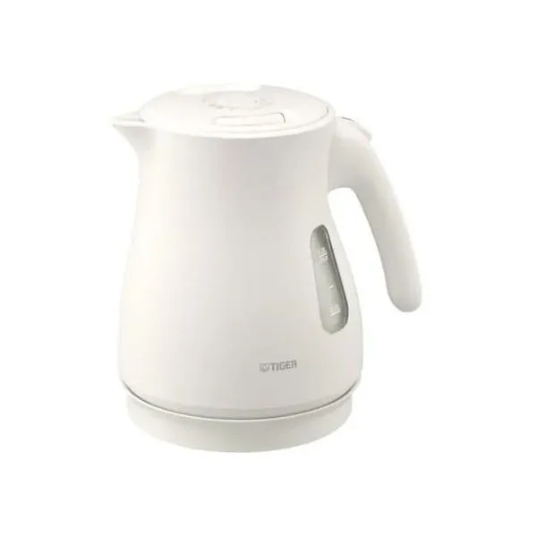 タイガー 蒸気レス電気ケトル 1.0L マットホワイト PCV-A100WM 電気ケトル 電気ポット キッチン家電 調理家電