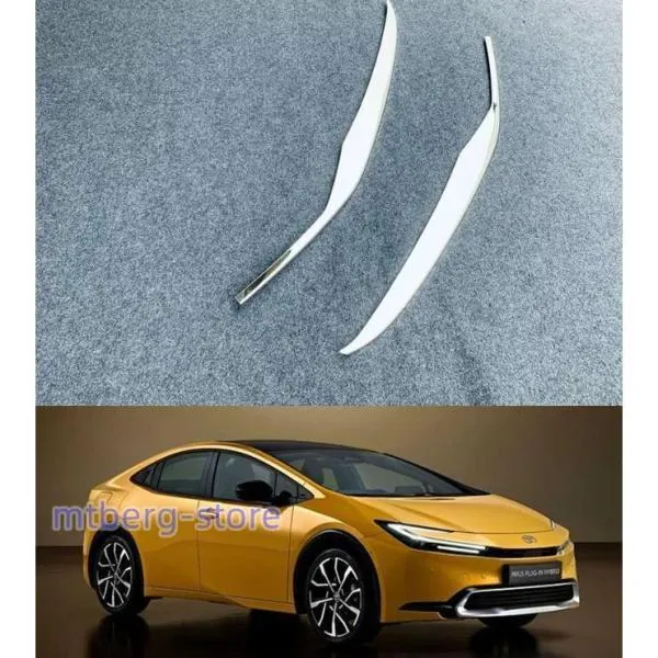新型 トヨタ プリウス 60系 5代目 ヘッドライトガーニッシュ PRIUS 60 専用 外装 ドレスアップ ヘッドランプパネル