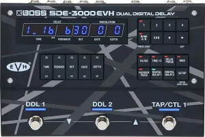 BOSS / SDE-3000EVH Dual Digital Delay ディレイ SDE3000EVH ボス BOSS EVH Eddie Van Halen【YRK】【PTNB】