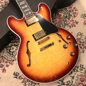 【ギグバッグもついてくる！Wケースキャンペーン】Gibson 【AAA Figured】ES Supreme Bourbon Burst s/n 222240016[3.76kg]【G-CLUB 渋谷店】