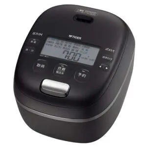 タイガー TIGER 圧力IHジャー炊飯器 3.5合炊き 炊き立てご泡火炊き オフブラック JRI-C060KO〈JRIC060KO〉