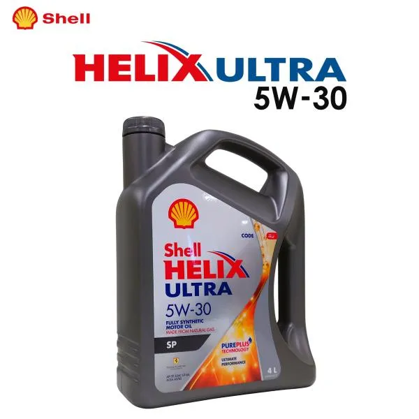 25日coupon Shell HELIX ULTRA SP 5W-30 4L (シェル ヒリックス ウルトラ SP) エンジンオイル [並行輸入品] オイル交換