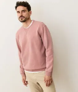 マリーン レイヤー メンズ アウター パーカー・スウェット クルーネック フリース Marine Layer Men's Cloud 9 Fleece Relaxed Crewneck Ash Rose アッシュ