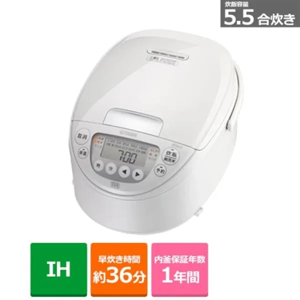 タイガー魔法瓶 IHジャー炊飯器 〈炊きたて〉 JPW-M100 WY