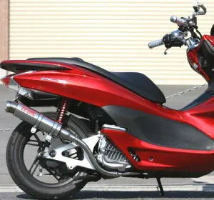 GP-R スタンダード スリーピースマフラー ステンレス PCX125前期（JF28-10～） K2-tec（ケイツーテック）