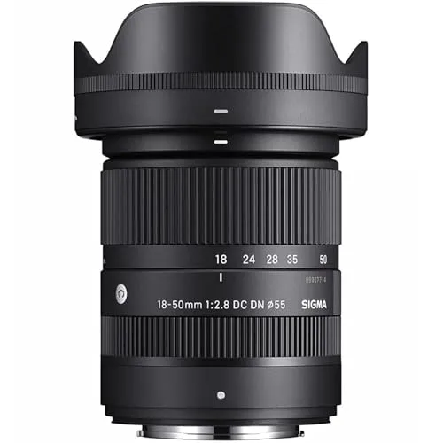シグマ(Sigma) レンズ 18-50mm F2.8 DC DN FUJIFILM 富士フイルム Xマウント ズーム 標準 APS-C ミラーレス用 Contemporary
