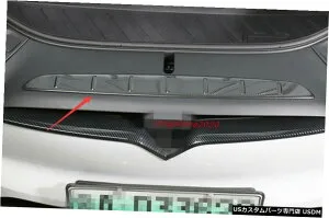 エアロパーツ テスラモデルX 2014-2020のための炭素繊維のスタイルフロント収納ボックスガードプレート Carbon fiber style Front storage box guard plate For Tesla Model X 2014-2020 【並行輸入品】