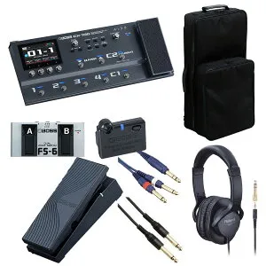 BOSS / GX-100 Guitar Effects Processor[オプションアイテム+リュック式キャリングバッグセット] FS-6 + EV-1-WL + BT-DUAL【PTNB】