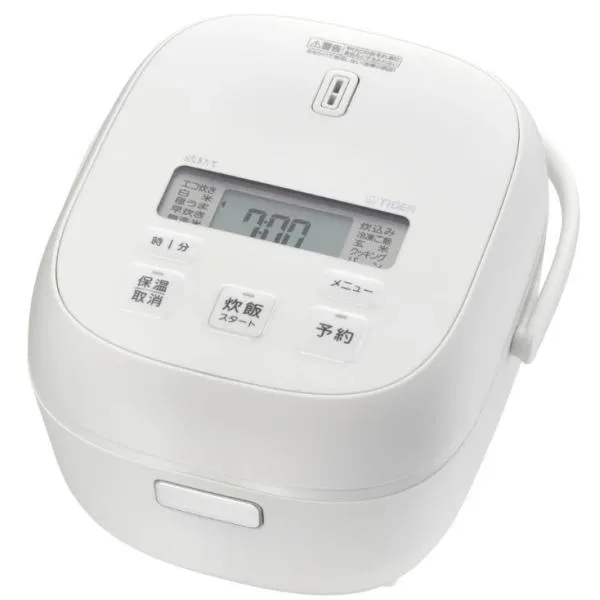 タイガー炊飯器 3合 炊きたて マイコン マットホワイト JBS-G055-WM