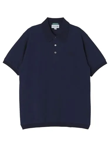 [シップス] ラコステ LACOSTE ポロシャツ 別注 クラシック ポロシャツ メンズ 112240016 ネイビー ONE SIZE
