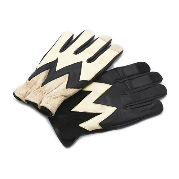 全2色【Vin&Age/ヴィン&エイジ】2024AW「Early Winter Glove”Jagged”/アーリーウインターグローブ”ジャジッド”」(VGW24NS)(ハーレー/バイク/手袋)