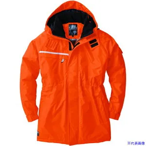 ■XEBEC 防水防寒コート581－82－S オレンジ 58182S(6834684)[送料別途お見積り][法人限定][掲外取寄]