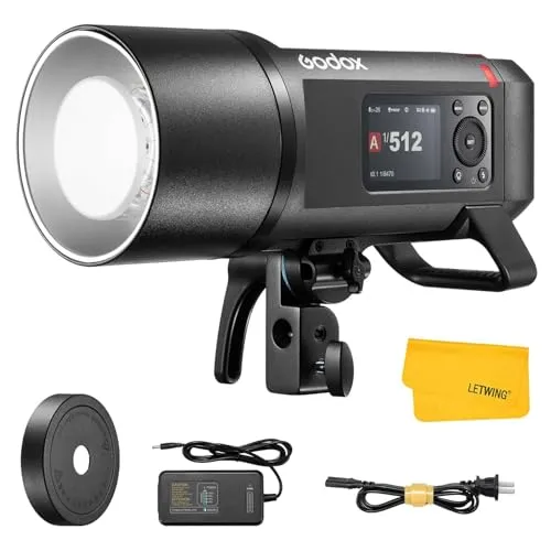 GODOX AD600 Pro II AD600Pro II アウトドア フラッシュ ストロボ、 TTL HSS 1/8000s 600Ws スタジオ フラッシュ モノライト リチウムイ電池付き 、Canon Nikon Sony FUJIFILM Oly