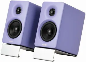 Edifier エディファイア コンパクトデスクトップ2.0スピーカー M60(ラベンダーパープル) 66W Bluetooth USB-C AUX3.5mm ED-M60-LP